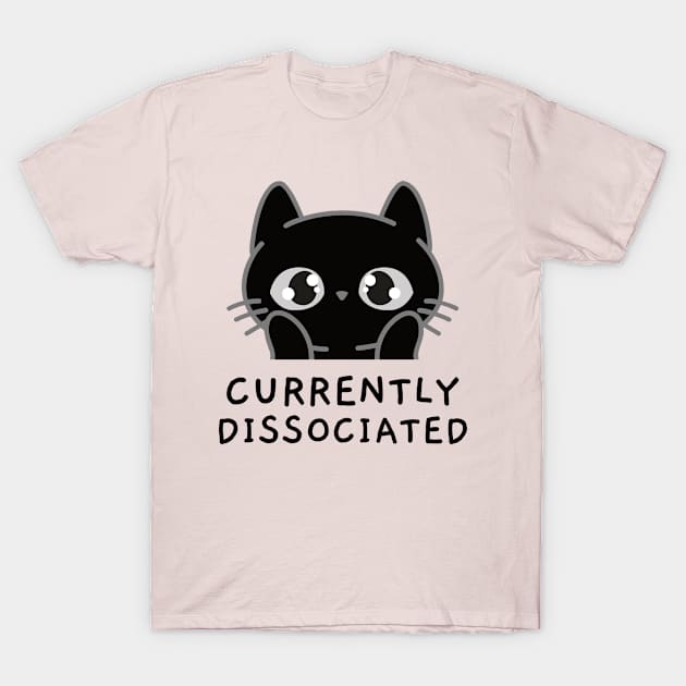 Currently Dissociated | Nap Lover T-Shirt by Vishal Sannyashi